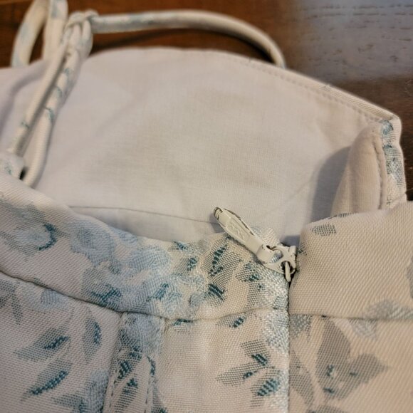 Maison Amory The Windsor Maxi Dress Womens L Blue Whimsical Elegant Enchanting - Picture 7 of 12